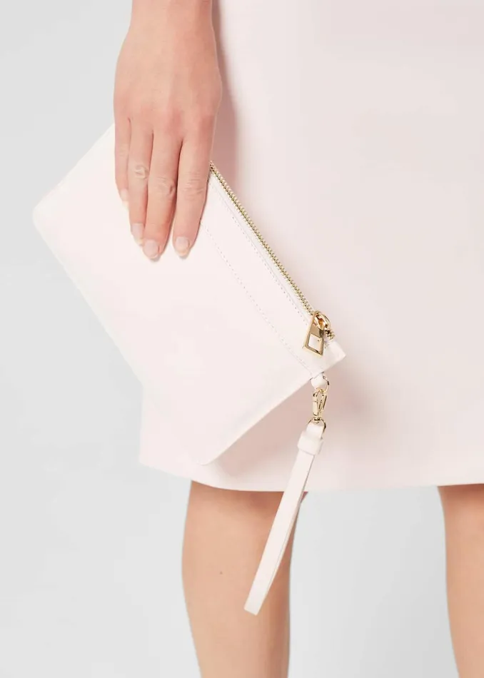 Womens Lundy Wristlet Pale Pink Hobbs Bags Online