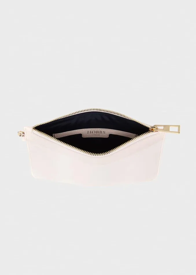 Womens Lundy Wristlet Pale Pink Hobbs Bags Online