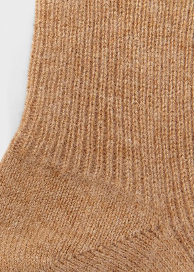 Womens Mabel Cashmere Sock Camel Hobbs Socks and Tights Cheap On Sale