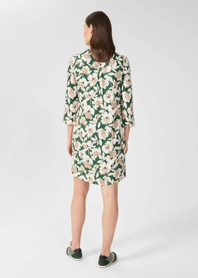 Womens Marea Floral Tunic Dress Green Multi Hobbs Dresses Popular