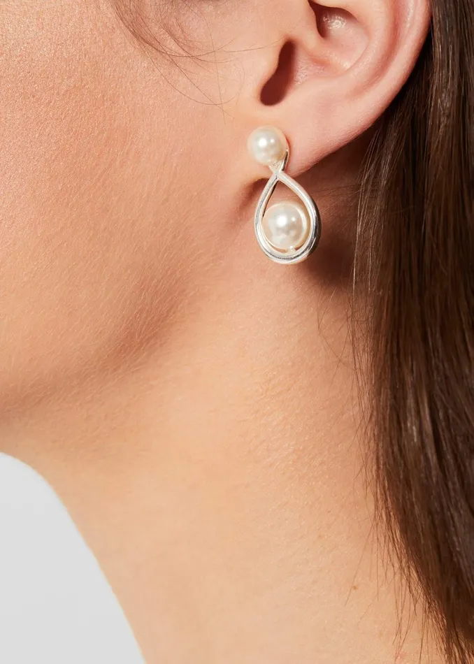 Womens Natalia Earring Silver Hobbs Jewellery
