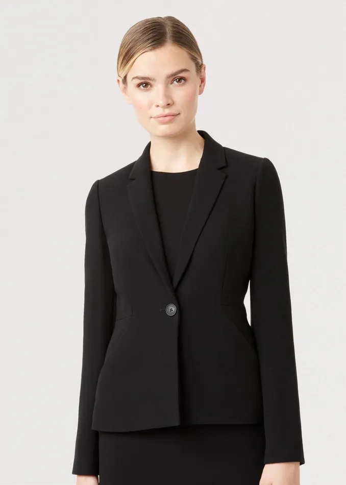 Womens Petite Alva Jacket Black Hobbs Coats and Jackets Gift 4 You