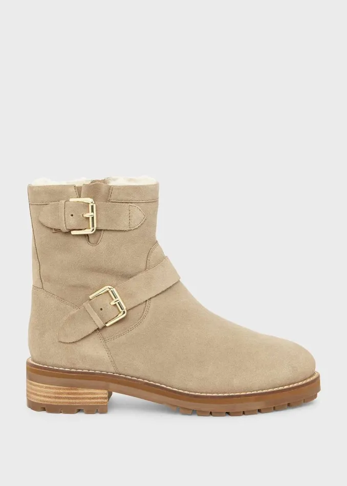 Womens Philippa Suede Ankle Boots Warm Camel Hobbs Ankle Boots Online