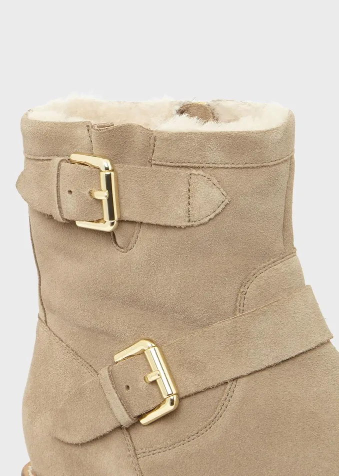 Womens Philippa Suede Ankle Boots Warm Camel Hobbs Ankle Boots Online