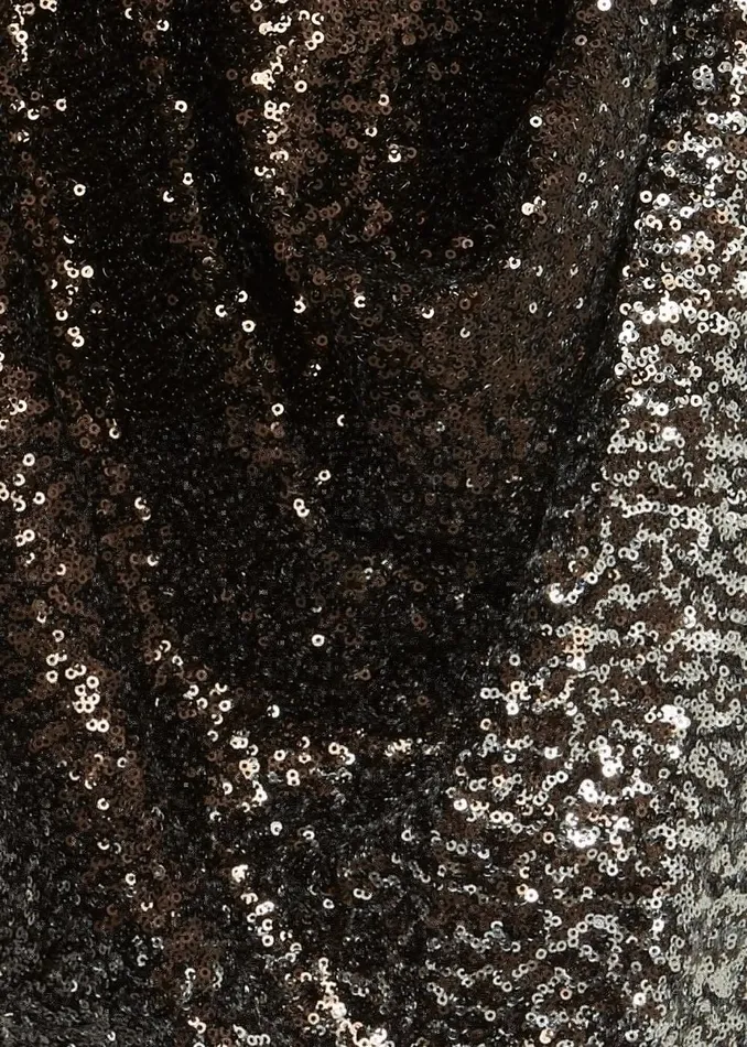 Womens Reece Sequin A Line Dress Black Silver Hobbs Dresses Gift 4 You