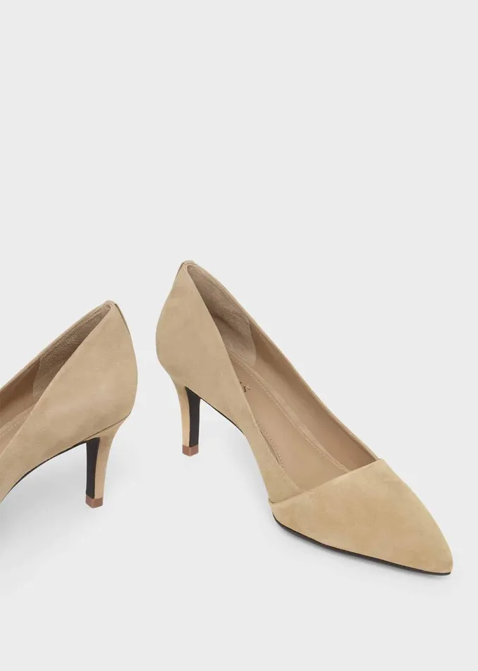 Womens Rowan Suede Court Shoes Light Camel Hobbs Court Shoes Gift for Friend