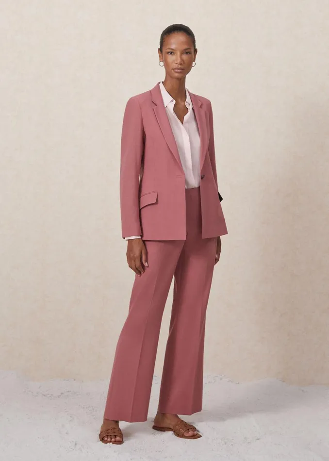 Womens Rozi Trouser Pink Hobbs Trousers