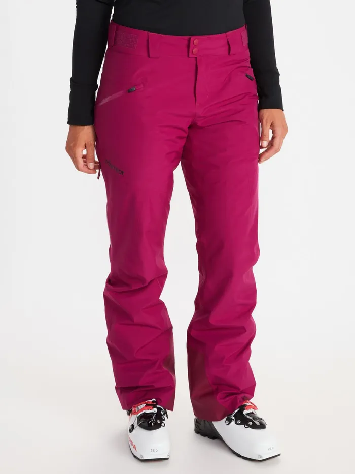 Womens Ski And Snowboard Marmot Lightray Pants Black