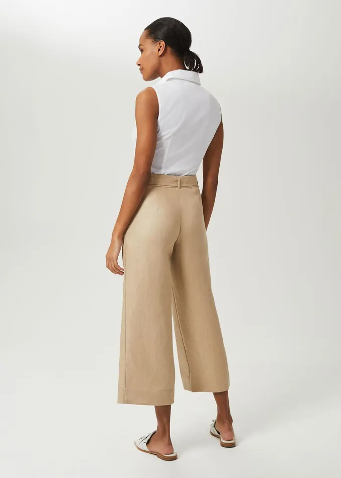 Womens Sleeveless Vic Shirt White Hobbs Tops Near Me