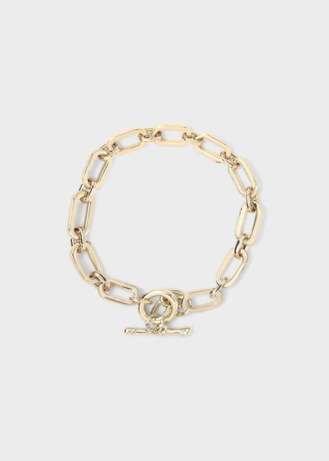 Womens Sophia Chain Bracelet Gold Hobbs Jewellery