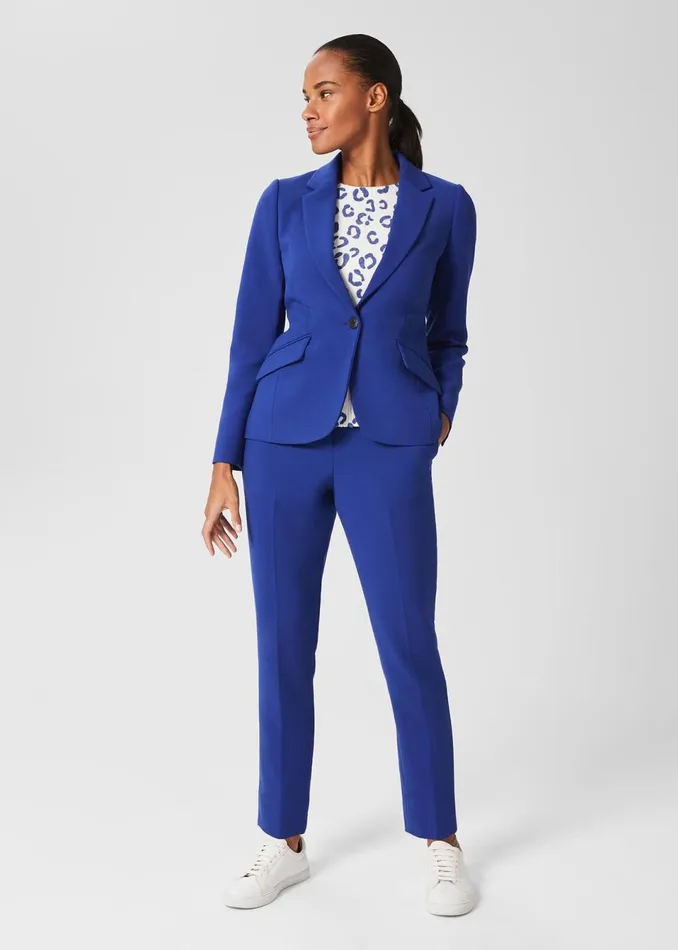 Womens Suki Jacket Cobalt Blue Hobbs Coats and Jackets Near Me