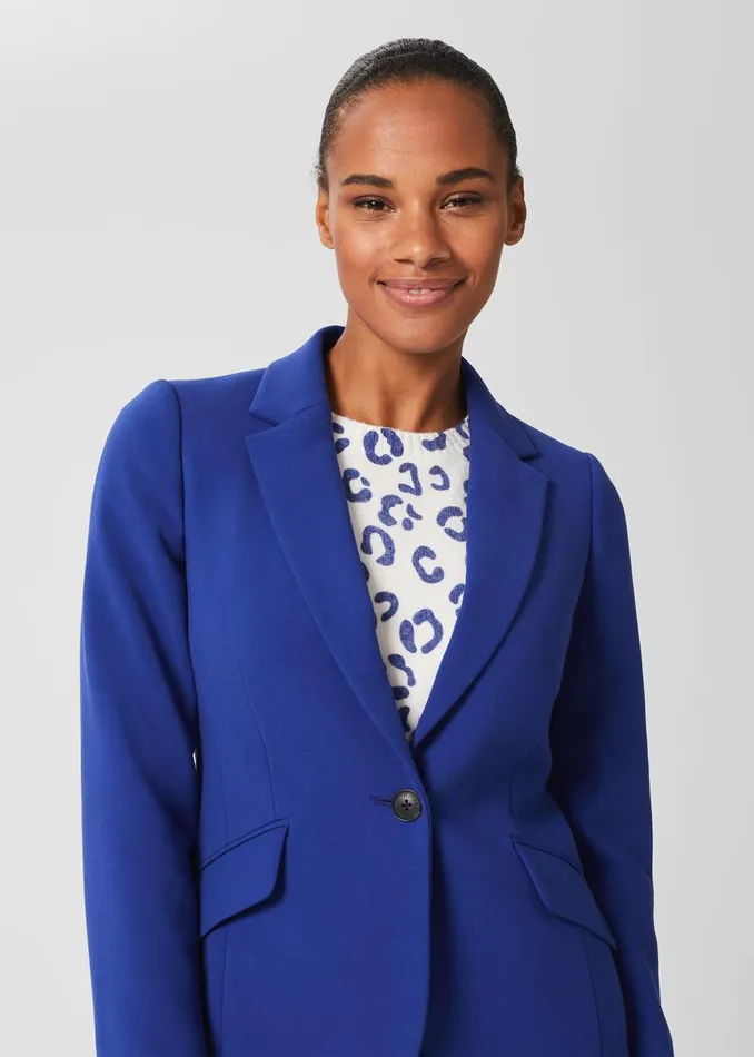 Womens Suki Jacket Cobalt Blue Hobbs Coats and Jackets Near Me