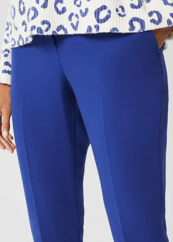 Womens Suki Slim Trouser Cobalt Blue Hobbs Trousers