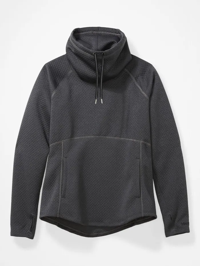 Womens Sweatshirts And Sweaters Marmot Annie LongSleeve Pullover Black Heather