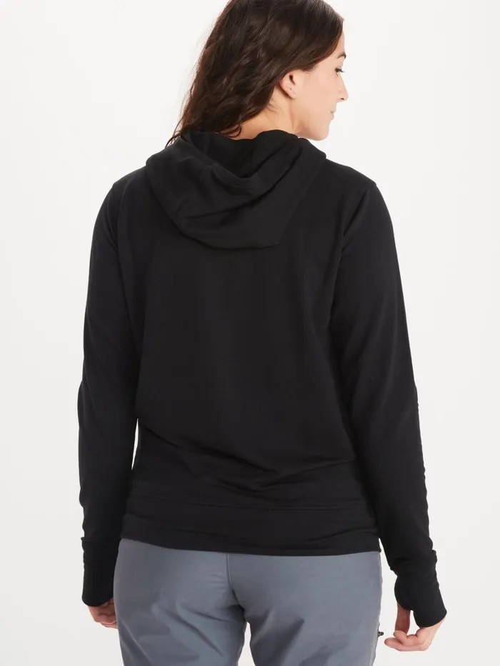 Womens Sweatshirts And Sweaters Marmot La Linea Upf 50 Hoody Black