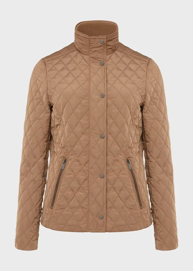 Womens Thandie Quilted Jacket Camel Hobbs Coats and Jackets On Sale