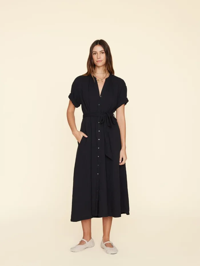 XRENA Black Cate Dress Women Dresses XRENA Black Cate Dress Women Dresses