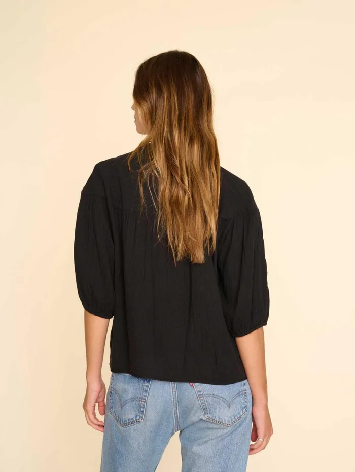 XRENA Black Clem Top Women Tops XRENA Black Clem Top Women Tops