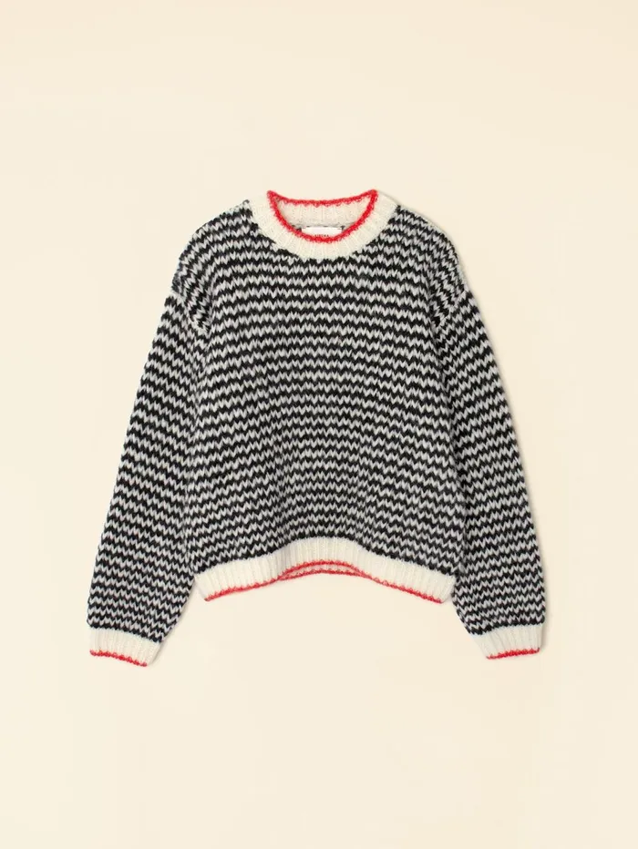 XRENA Black Creme Mabel Sweater Women Sweaters and Jackets XRENA Black Creme Mabel Sweater Women Sweaters and Jackets