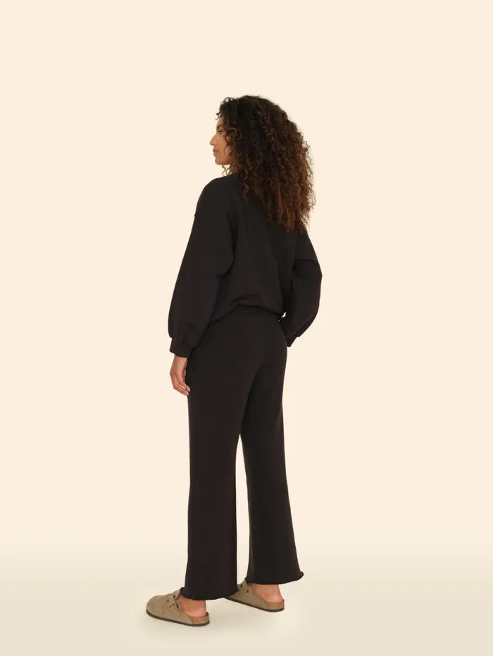 XRENA Black Emmette Sweatpant Women Sweats and Tees XRENA Black Emmette Sweatpant Women Sweats and Tees