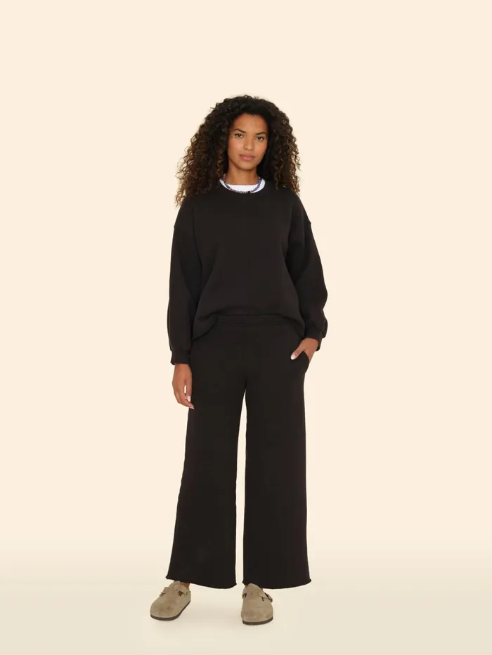 XRENA Black Emmette Sweatpant Women Sweats and Tees XRENA Black Emmette Sweatpant Women Sweats and Tees