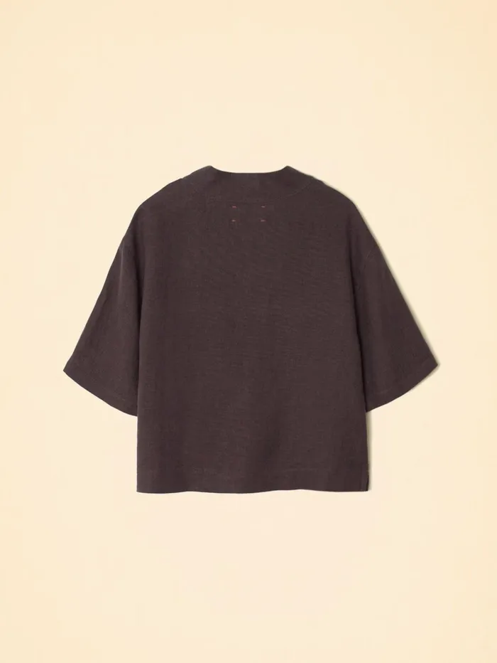 XRENA Black Quartz Aven Top Women Tops XRENA Black Quartz Aven Top Women Tops