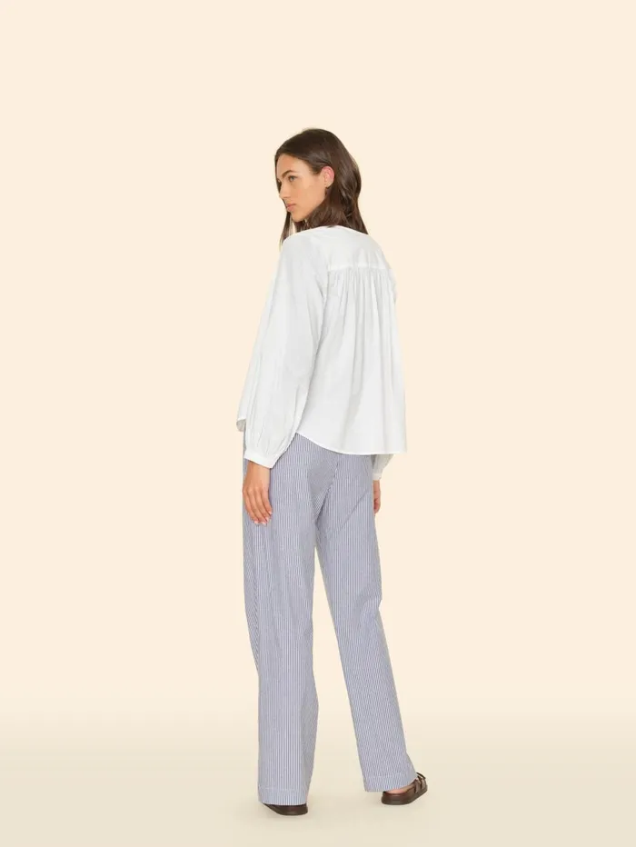 XRENA Blue Ink Piper Pant Women Pants and Jumpsuits
