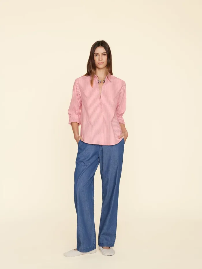 XRENA Blue Rinse Atticus Pant Women Pants and Jumpsuits