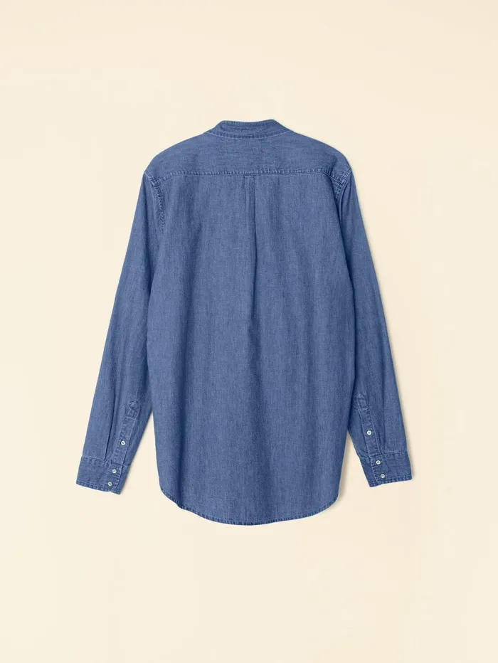 XRENA Blue Rinse Beau Shirt Women Shirts XRENA Blue Rinse Beau Shirt Women Shirts