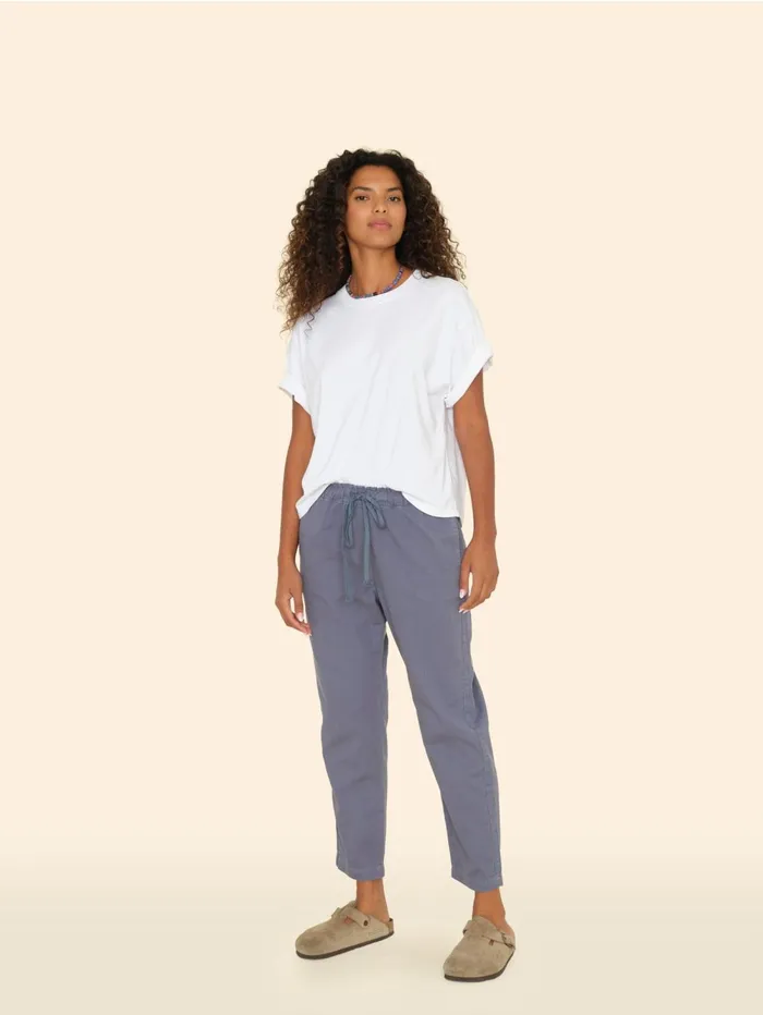 XRENA Blue Storm Rex Twill Pant Women Pants and Jumpsuits