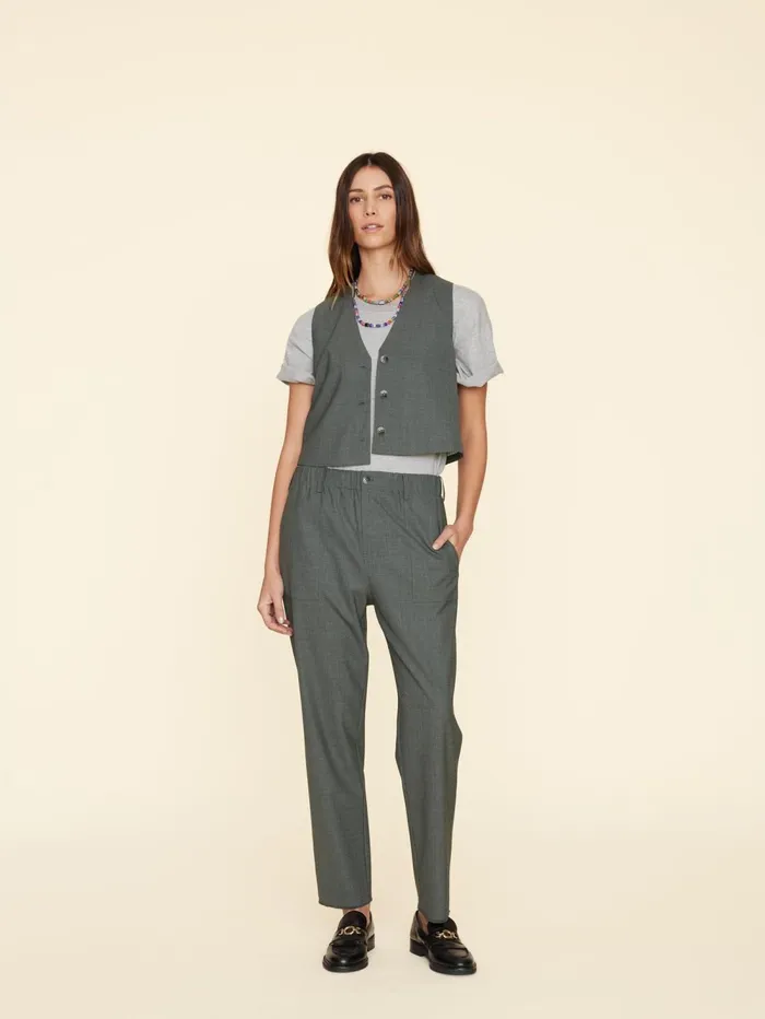 XRENA Charcoal Melange Mercer Pant Women Pants and Jumpsuits XRENA Charcoal Melange Mercer Pant Women Pants and Jumpsuits