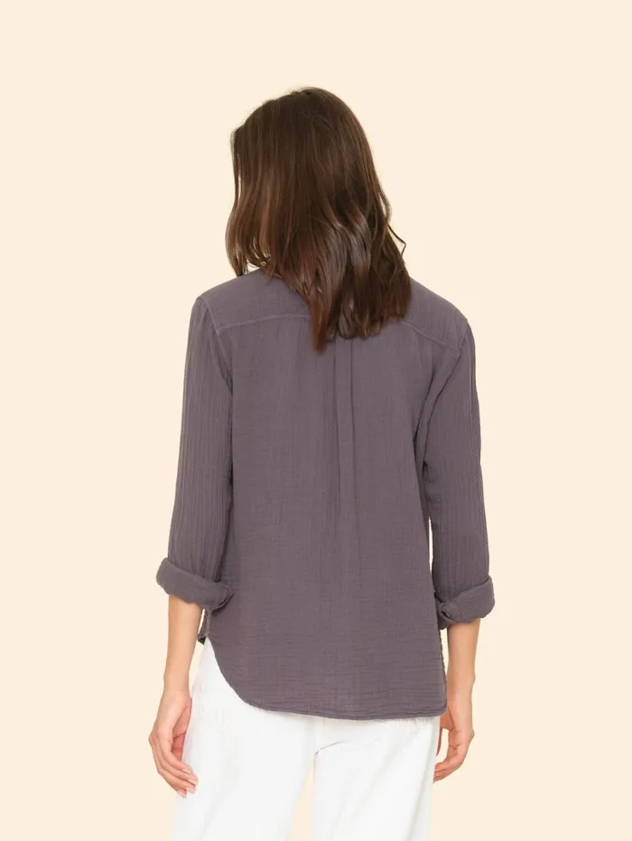 XRENA Charcoal Scout Shirt Women Shirts XRENA Charcoal Scout Shirt Women Shirts