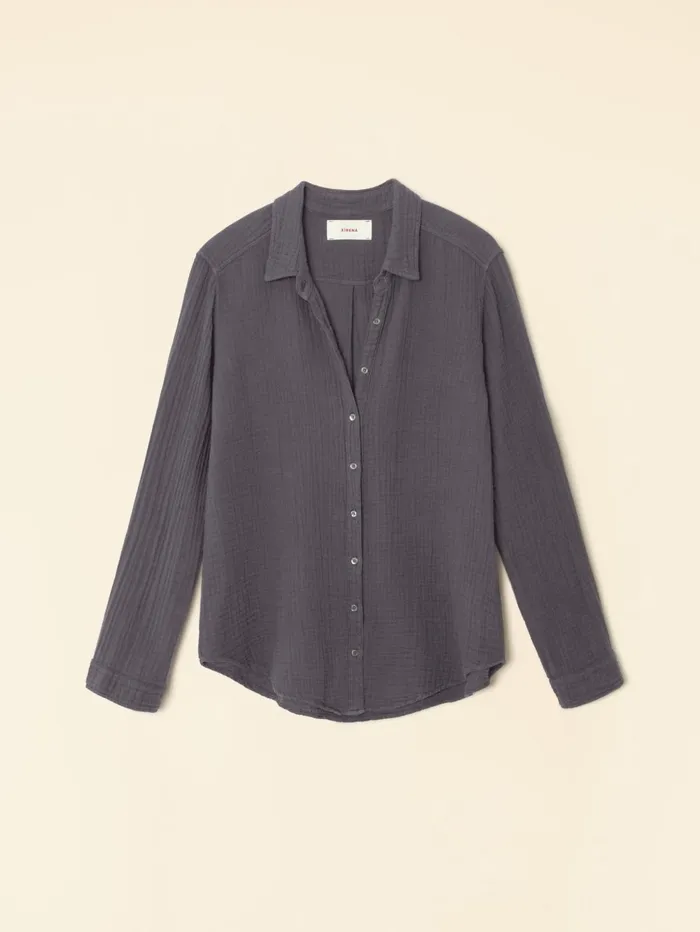 XRENA Charcoal Scout Shirt Women Shirts XRENA Charcoal Scout Shirt Women Shirts