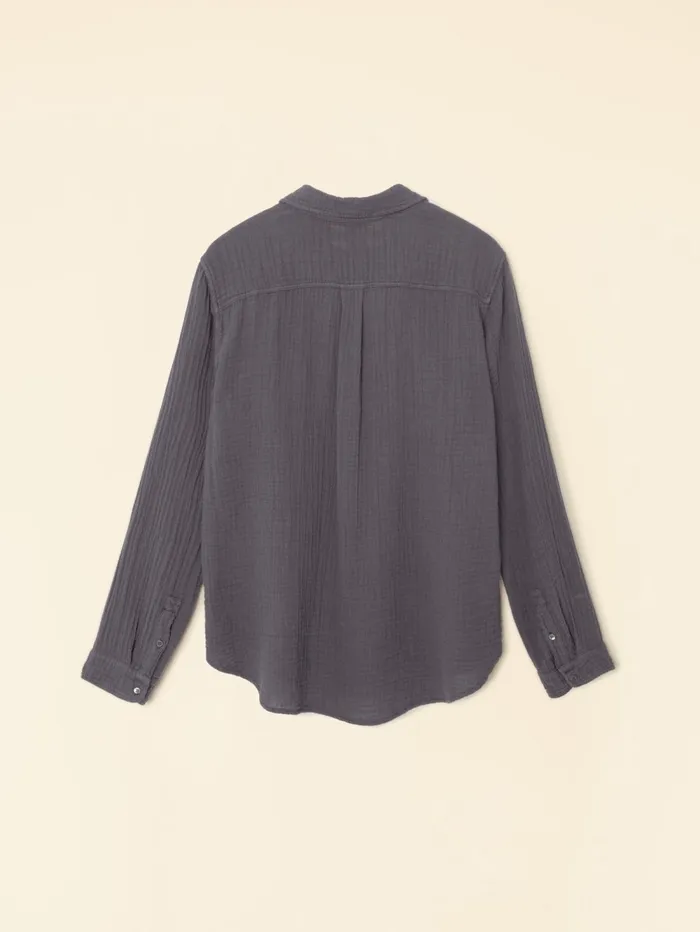 XRENA Charcoal Scout Shirt Women Shirts XRENA Charcoal Scout Shirt Women Shirts