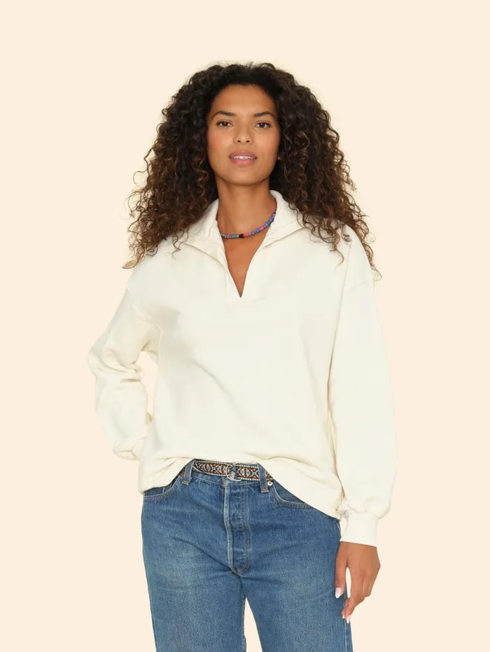 XRENA Clouds Reid Sweatshirt Women Sweats and Tees