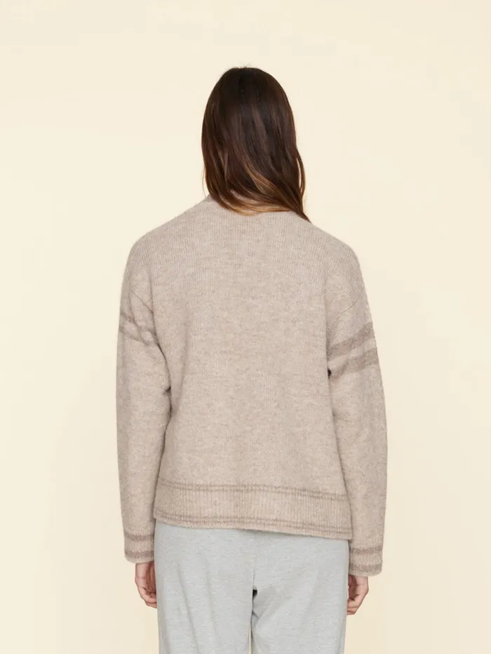XRENA Cream Beige Carey Cardigan Women Sweaters and Jackets XRENA Cream Beige Carey Cardigan Women Sweaters and Jackets