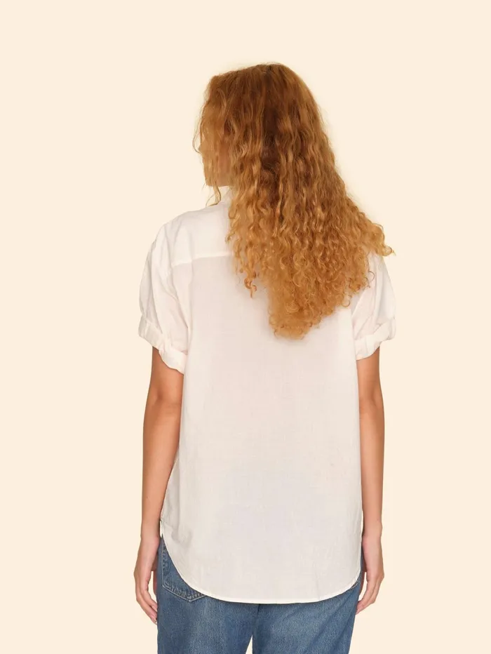 XRENA Cream Peach Channing Shirt Women Shirts XRENA Cream Peach Channing Shirt Women Shirts