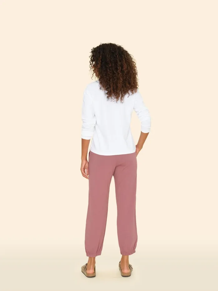 XRENA Dark Rose Crispin Pant Women Sweats and Tees XRENA Dark Rose Crispin Pant Women Sweats and Tees