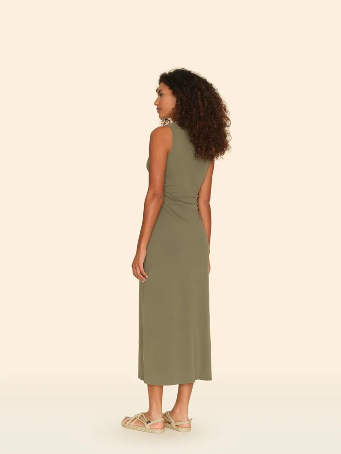 XRENA Dune Green Pia Dress Women Dresses XRENA Dune Green Pia Dress Women Dresses