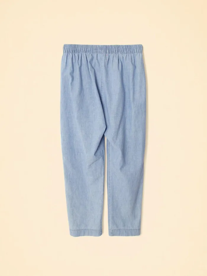 XRENA Dusty Blue Draper Pant Women Pants and Jumpsuits XRENA Dusty Blue Draper Pant Women Pants and Jumpsuits