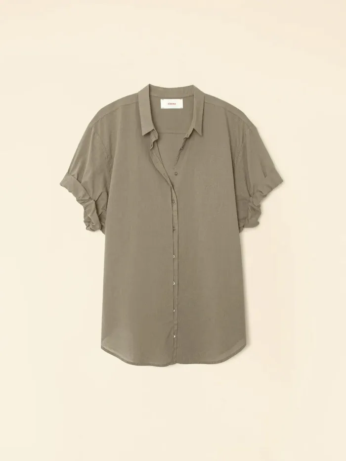 XRENA Four Leaf Clover Channing Shirt Women Shirts