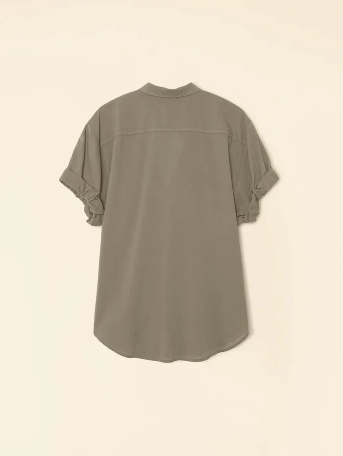 XRENA Four Leaf Clover Channing Shirt Women Shirts XRENA Four Leaf Clover Channing Shirt Women Shirts
