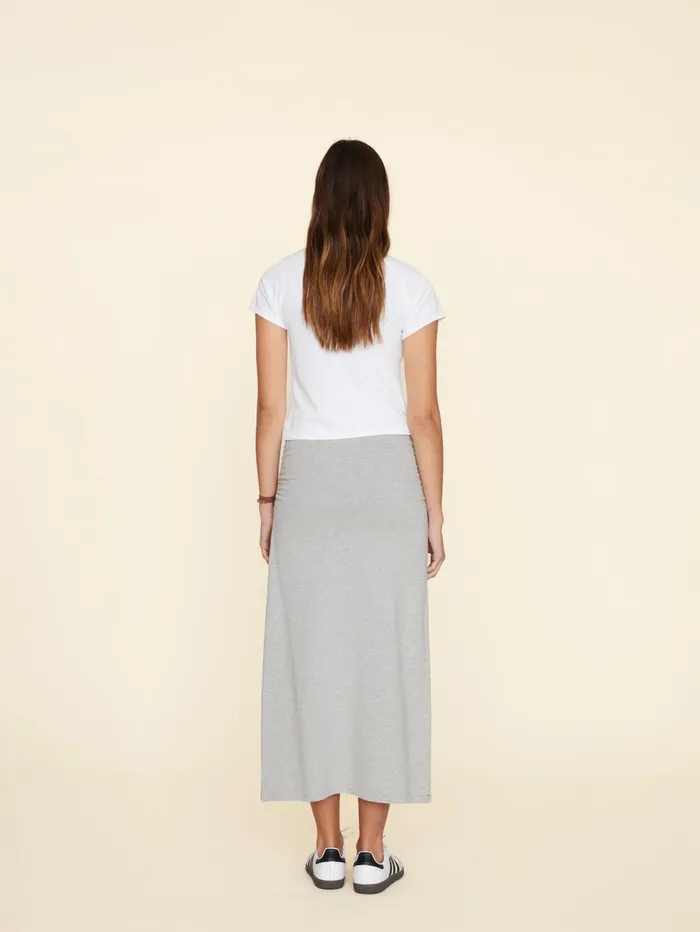 XRENA Heather Grey Lenny Skirt Women Skirts XRENA Heather Grey Lenny Skirt Women Skirts