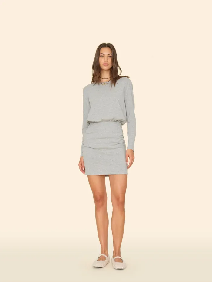 XRENA Heather Grey Lula Dress Women Dresses