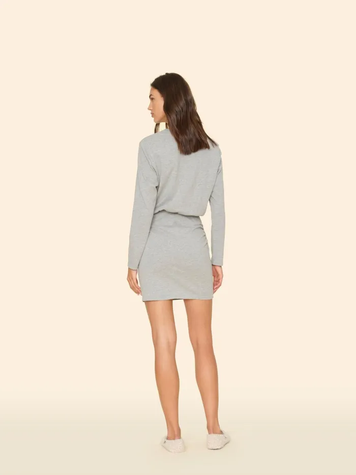 XRENA Heather Grey Lula Dress Women Dresses XRENA Heather Grey Lula Dress Women Dresses
