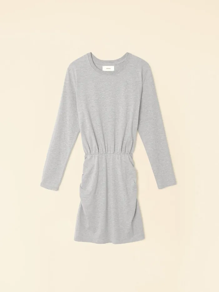 XRENA Heather Grey Lula Dress Women Dresses XRENA Heather Grey Lula Dress Women Dresses