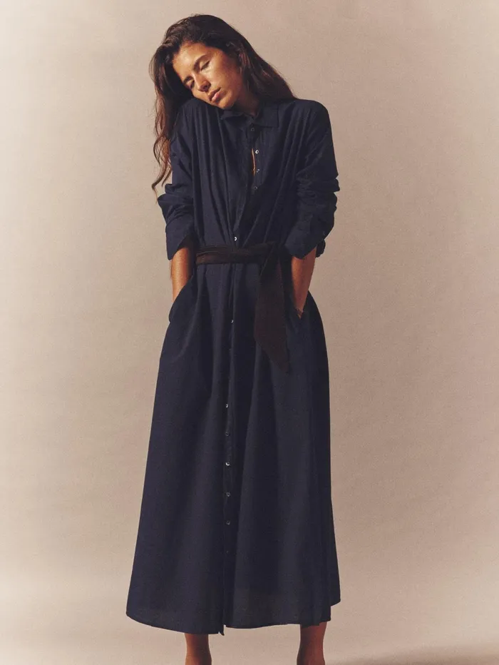 XRENA Navy Boden Dress Women Dresses XRENA Navy Boden Dress Women Dresses