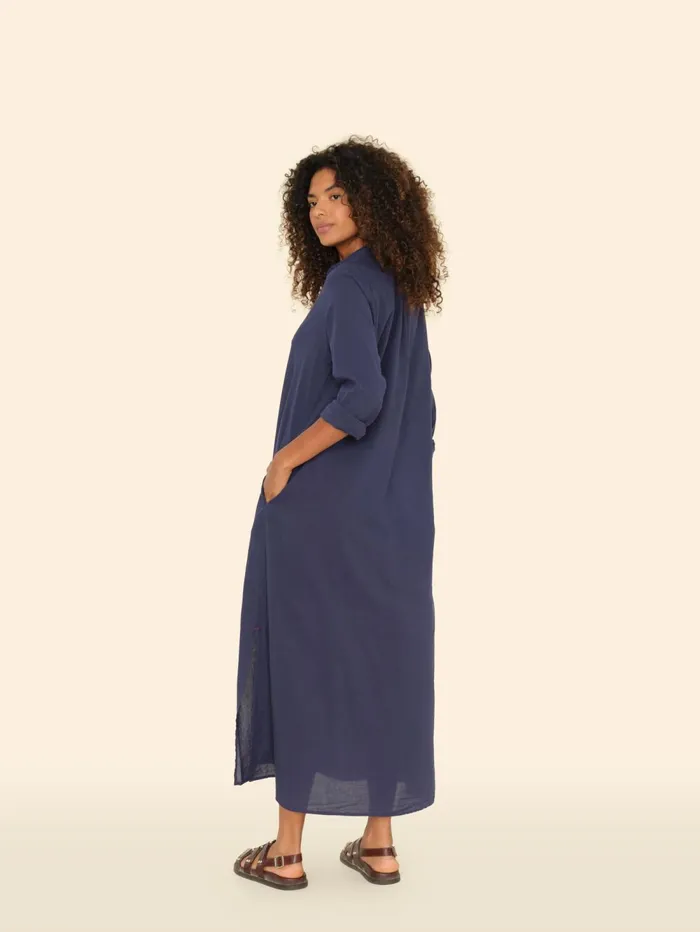 XRENA Navy Boden Dress Women Dresses XRENA Navy Boden Dress Women Dresses