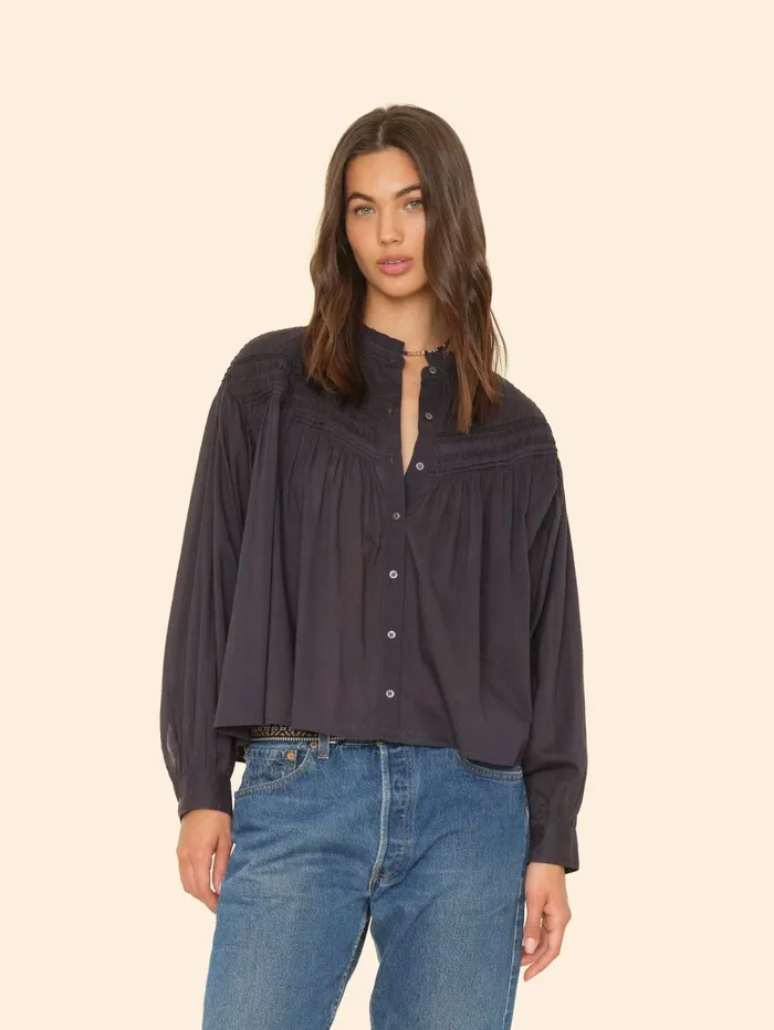 XRENA Obsidian Clara Shirt Women Shirts