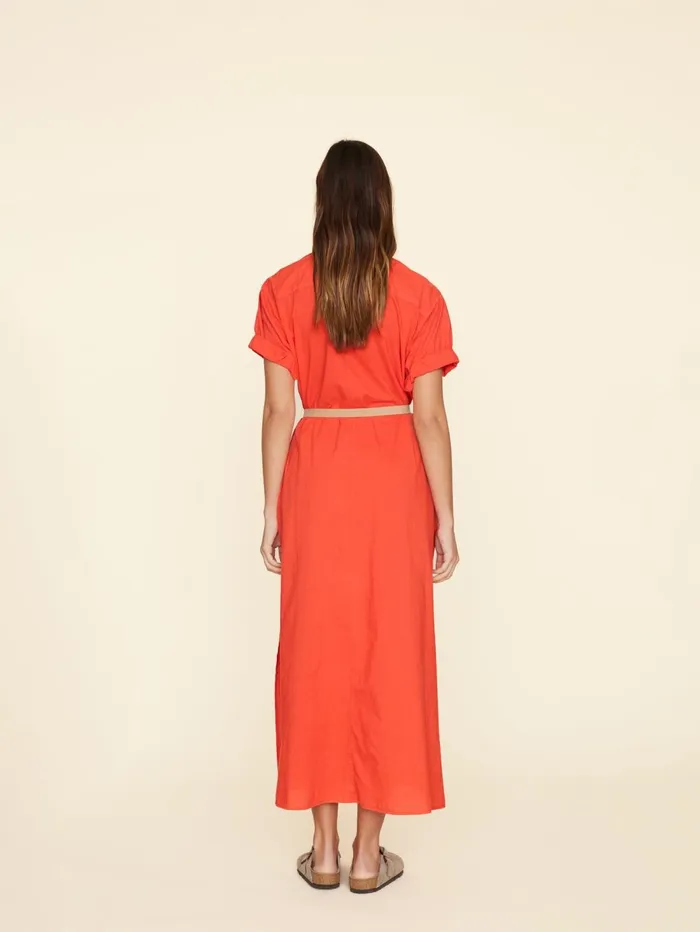 XRENA Orange Sunset Linnet Dress Women Dresses XRENA Orange Sunset Linnet Dress Women Dresses